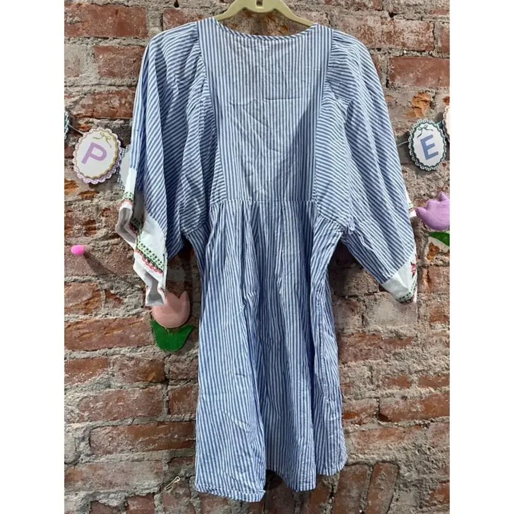 Tory Burch Embroidered Beach Tunic Coverup - Picture 5 of 5